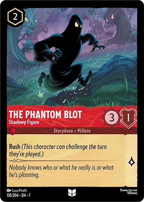 The Phantom Blot - Shadowy Figure (135/204) [Archazia's Island] | Good Games Morley
