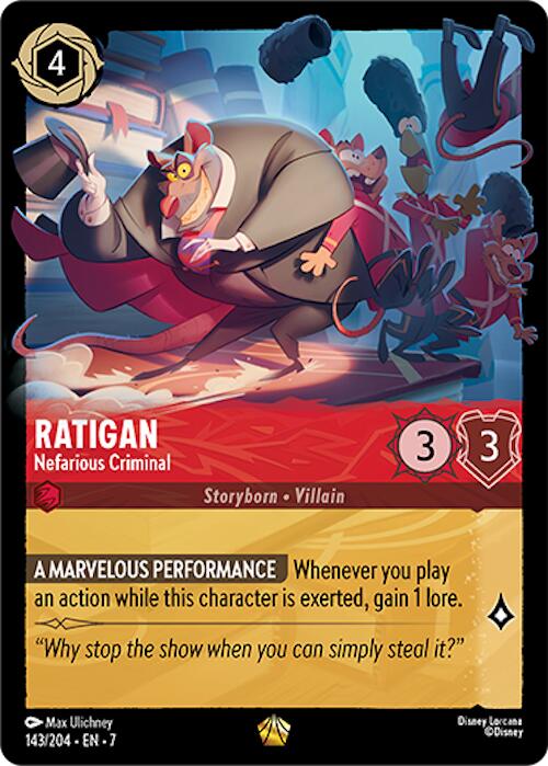 Ratigan - Nefarious Criminal (143/204) [Archazia's Island] | Good Games Morley