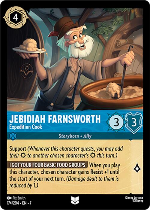 Jebidiah Farnsworth - Expedition Cook (174/204) [Archazia's Island] | Good Games Morley