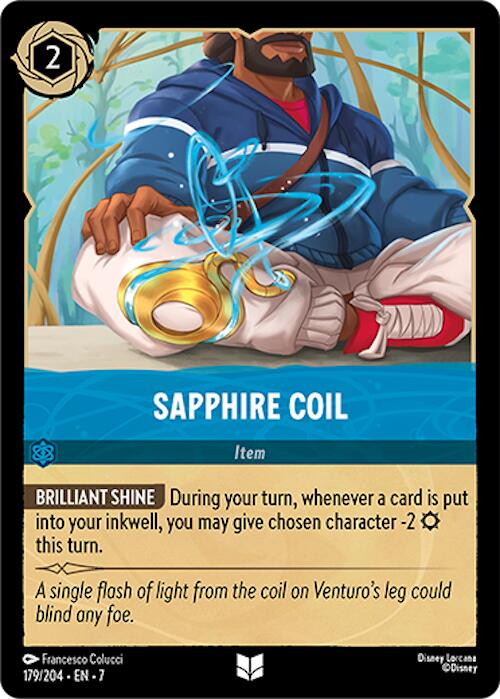 Sapphire Coil (179/204) [Archazia's Island] | Good Games Morley