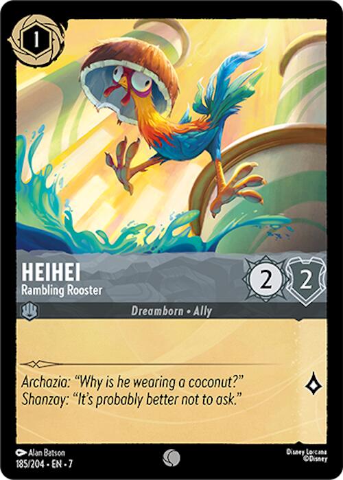 Heihei - Rambling Rooster (185/204) [Archazia's Island] | Good Games Morley