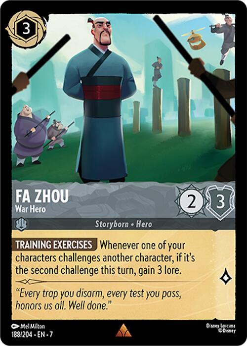 Fa Zhou - War Hero (188/204) [Archazia's Island] | Good Games Morley