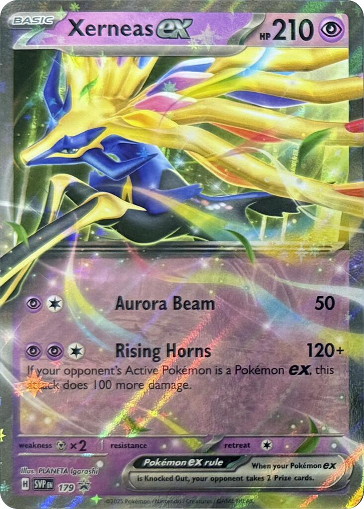 Xerneas ex (179) [Scarlet & Violet: Black Star Promos] | Good Games Morley