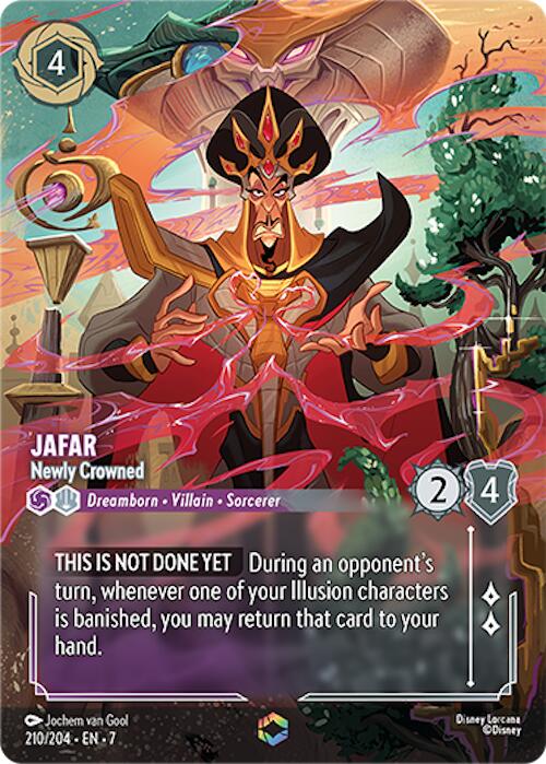 Jafar - Newly Crowned (Enchanted) (210/204) [Archazia's Island] | Good Games Morley