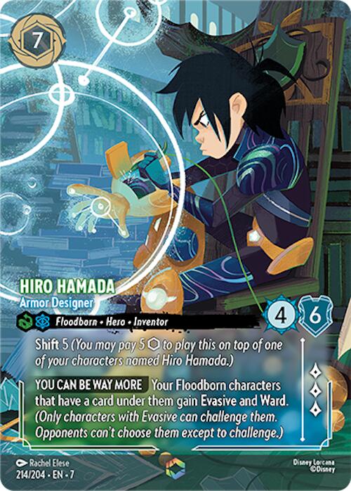 Hiro Hamada - Armor Designer (Enchanted) (214/204) [Archazia's Island] | Good Games Morley