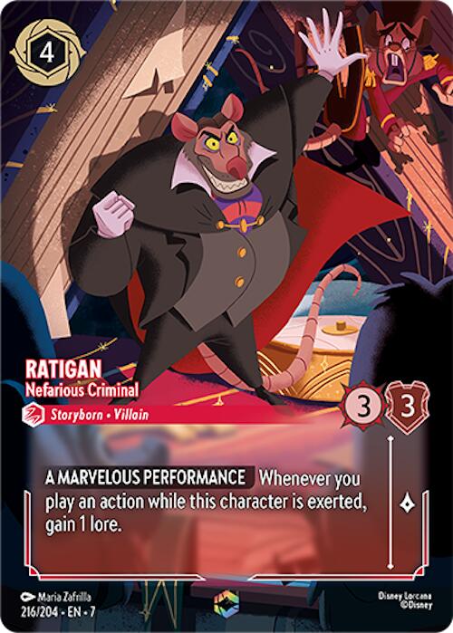 Ratigan - Nefarious Criminal (Enchanted) (216/204) [Archazia's Island] | Good Games Morley
