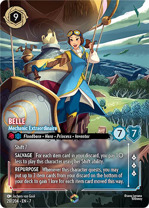 Belle - Mechanic Extraordinaire (Enchanted) (217/204) [Archazia's Island] | Good Games Morley
