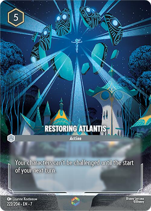 Restoring Atlantis (Enchanted) (222/204) [Archazia's Island] | Good Games Morley