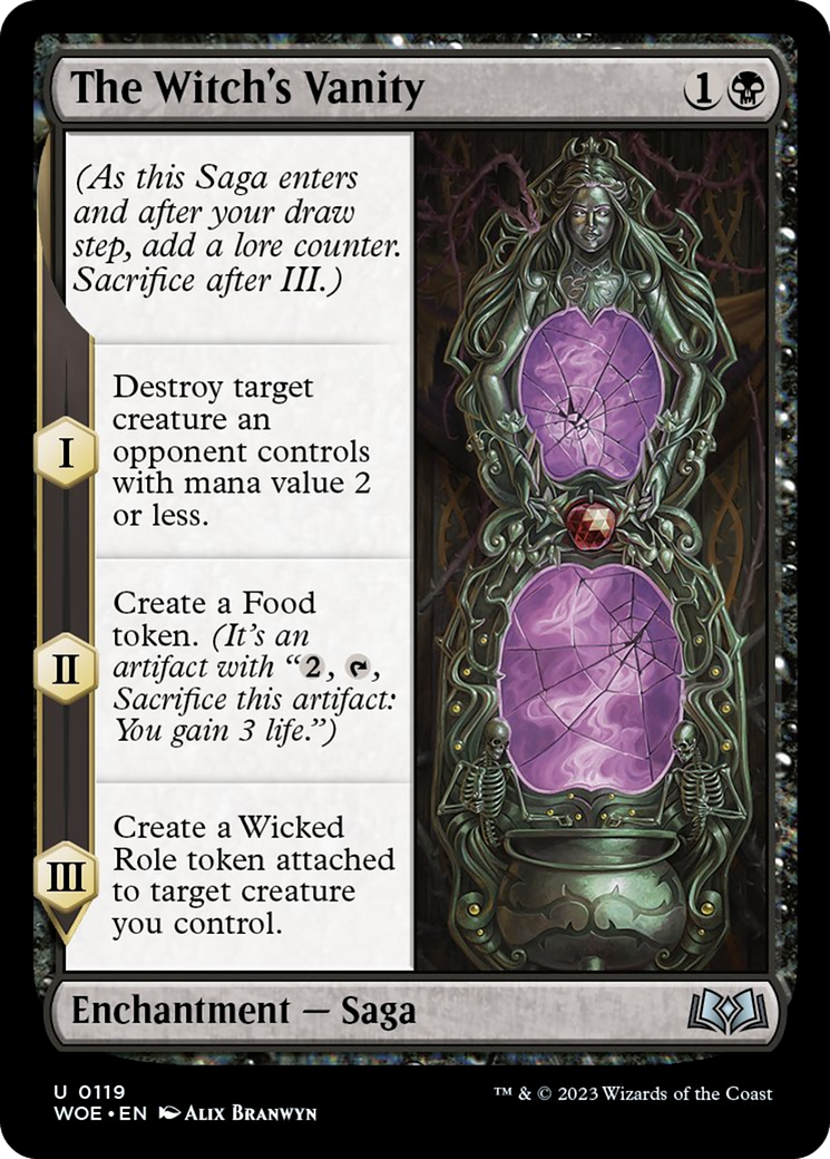 The Witch's Vanity [Wilds of Eldraine] | Good Games Morley