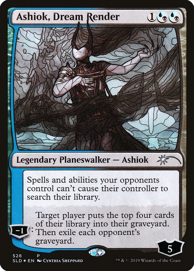 Ashiok, Dream Render (Stained Glass) [Secret Lair Drop Promos] | Good Games Morley