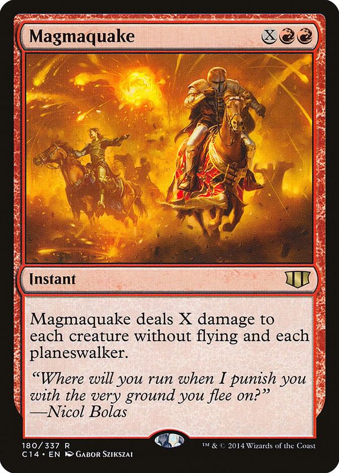 Magmaquake 180/337 (Commander 2014)  | Good Games Morley