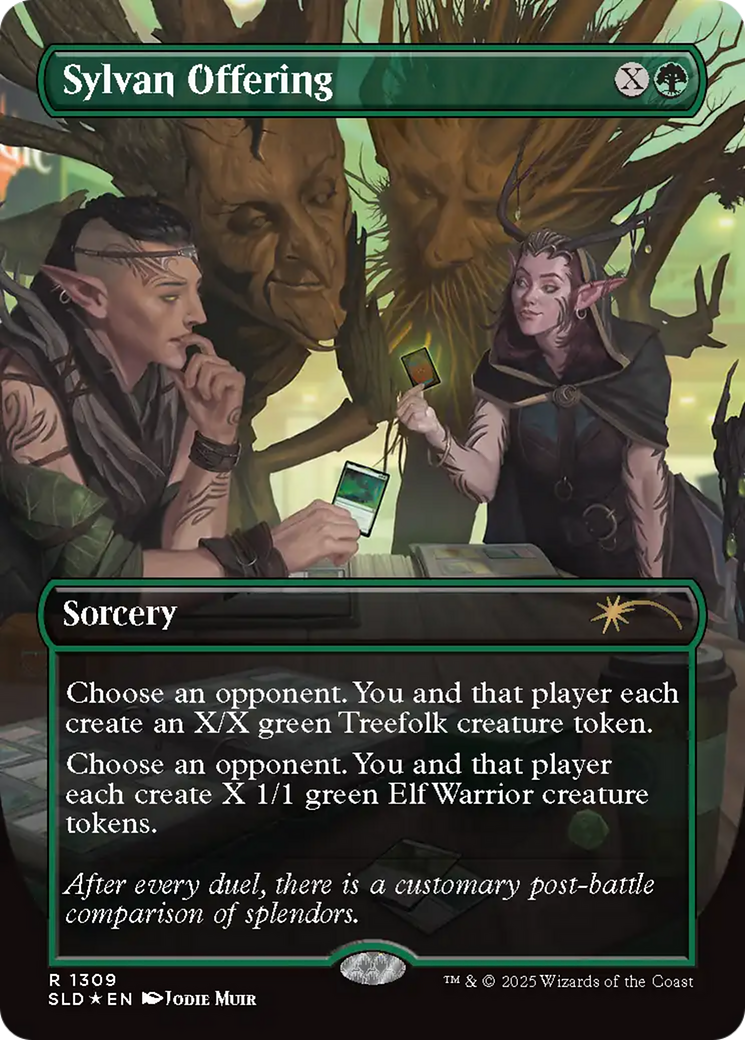 Sylvan Offering [Secret Lair Drop Series] | Good Games Morley