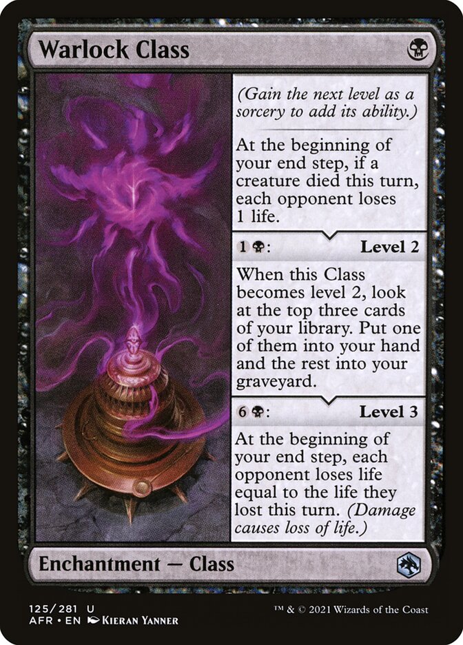 Warlock Class 125/281 (Adventures in the Forgotten Realms)  | Good Games Morley