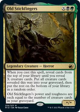Old Stickfingers 234/277 (Innistrad: Midnight Hunt)  | Good Games Morley