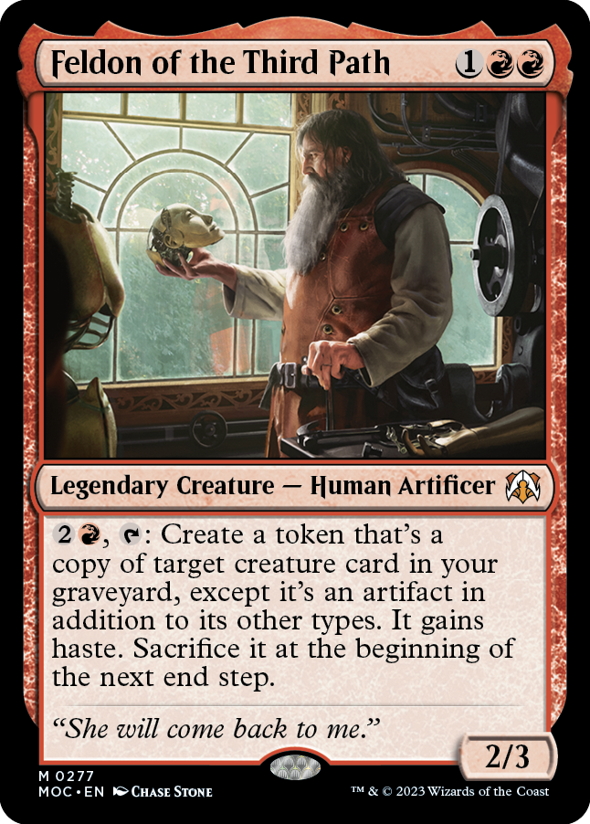 Feldon of the Third Path [March of the Machine Commander] | Good Games Morley