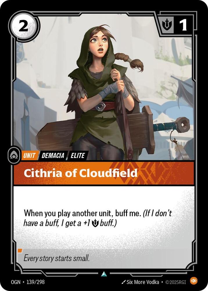 Cithria of Cloudfield 139/298 (Origins)  - Foil | Good Games Morley