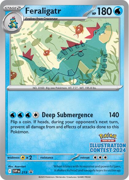 Feraligatr (213) [Scarlet & Violet: Black Star Promos] | Good Games Morley