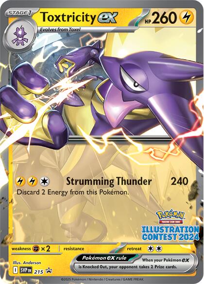 Toxtricity ex (215) [Scarlet & Violet: Black Star Promos] | Good Games Morley