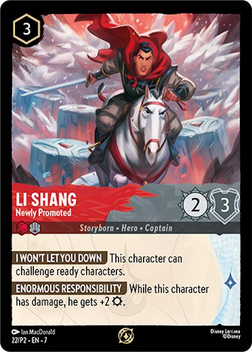 Li Shang - Newly Promoted (22) [Promo Cards] | Good Games Morley