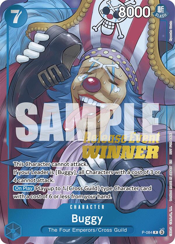 Buggy (OP10 Release Event Winner) [One Piece Promotion Cards] | Good Games Morley