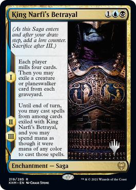 King Narfi's Betrayal (Promo Pack) [Kaldheim Promos] | Good Games Morley