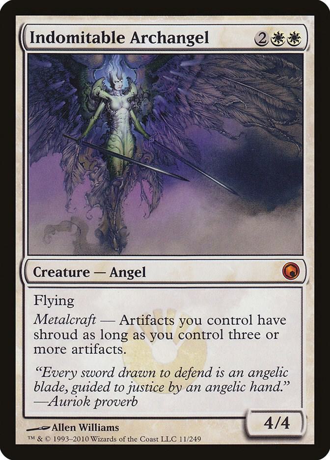 Indomitable Archangel 11/249 (Scars of Mirrodin)  | Good Games Morley