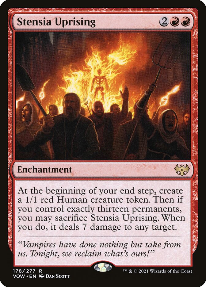 Stensia Uprising 178/277 (Innistrad: Crimson Vow)  - Foil | Good Games Morley