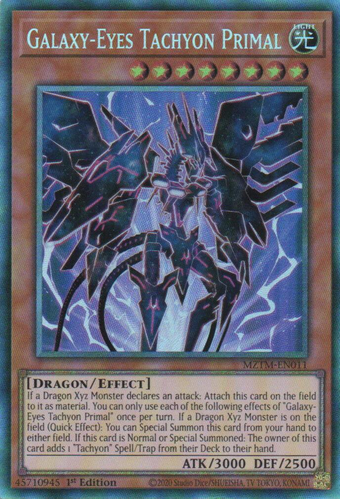 Galaxy-Eyes Tachyon Primal (Collector's Rare) [MZTM-EN011] Collector's Rare | Good Games Morley