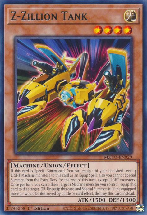 Z-Zillion Tank [MZTM-EN020] Rare | Good Games Morley