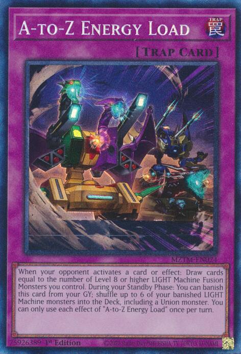 A-to-Z Energy Load (Collector's Rare) [MZTM-EN024] Collector's Rare | Good Games Morley