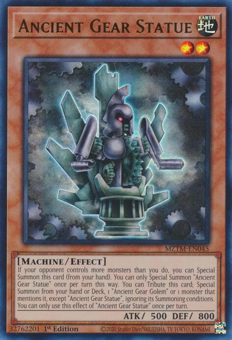 Ancient Gear Statue [MZTM-EN045] Ultra Rare | Good Games Morley
