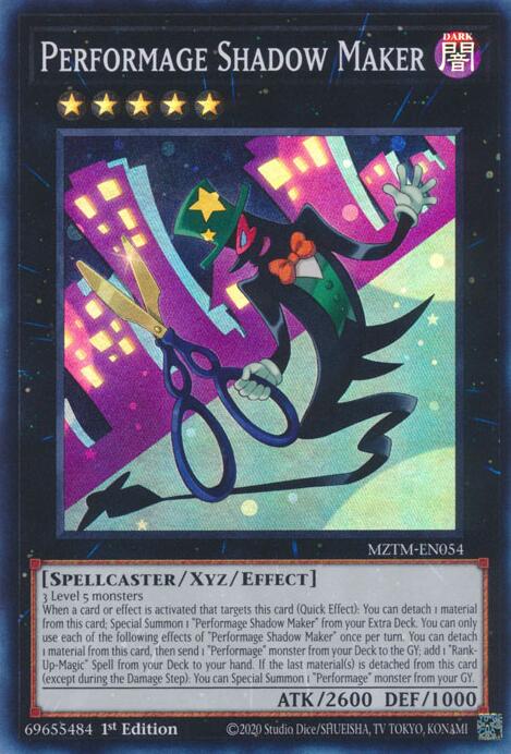 Performage Shadow Maker [MZTM-EN054] Super Rare | Good Games Morley