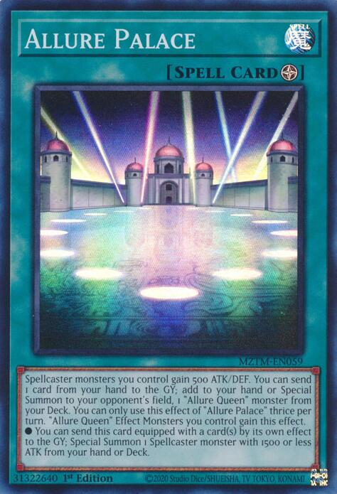 Allure Palace [MZTM-EN059] Super Rare | Good Games Morley