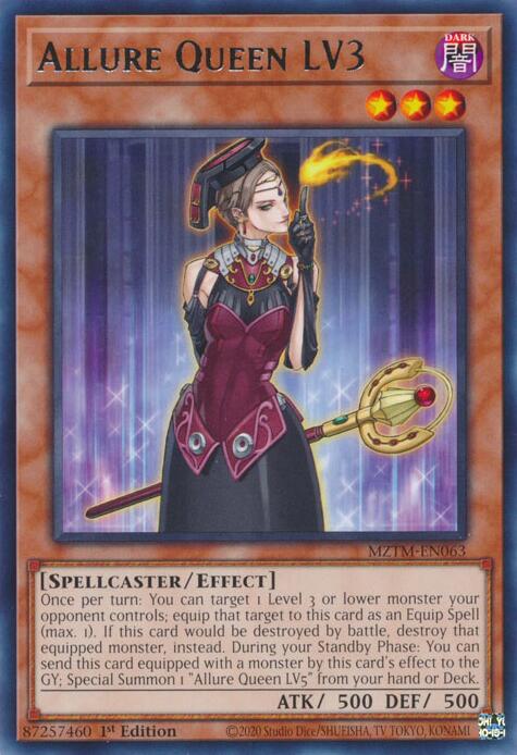 Allure Queen LV3 [MZTM-EN063] Rare | Good Games Morley