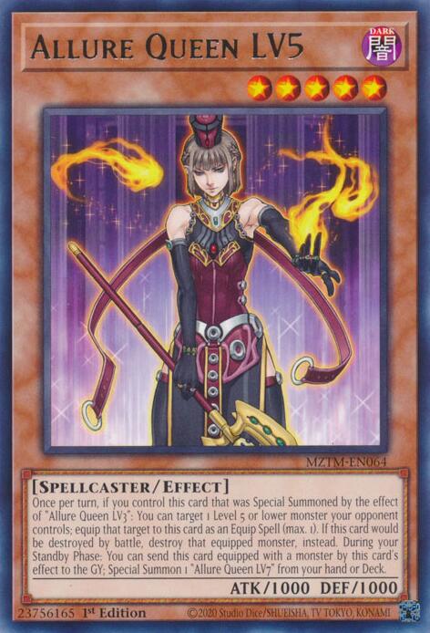 Allure Queen LV5 [MZTM-EN064] Rare | Good Games Morley