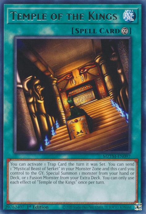 Temple of the Kings [MZTM-EN097] Rare | Good Games Morley