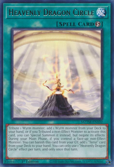 Heavenly Dragon Circle [MZTM-EN102] Rare | Good Games Morley