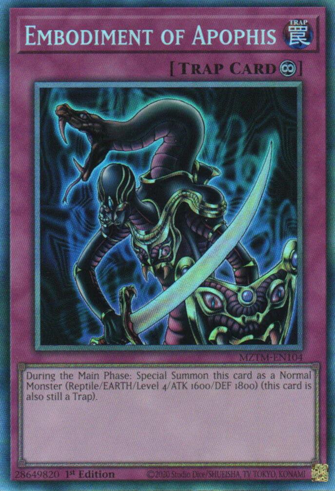 Embodiment of Apophis (Collector's Rare) [MZTM-EN104] Collector's Rare | Good Games Morley