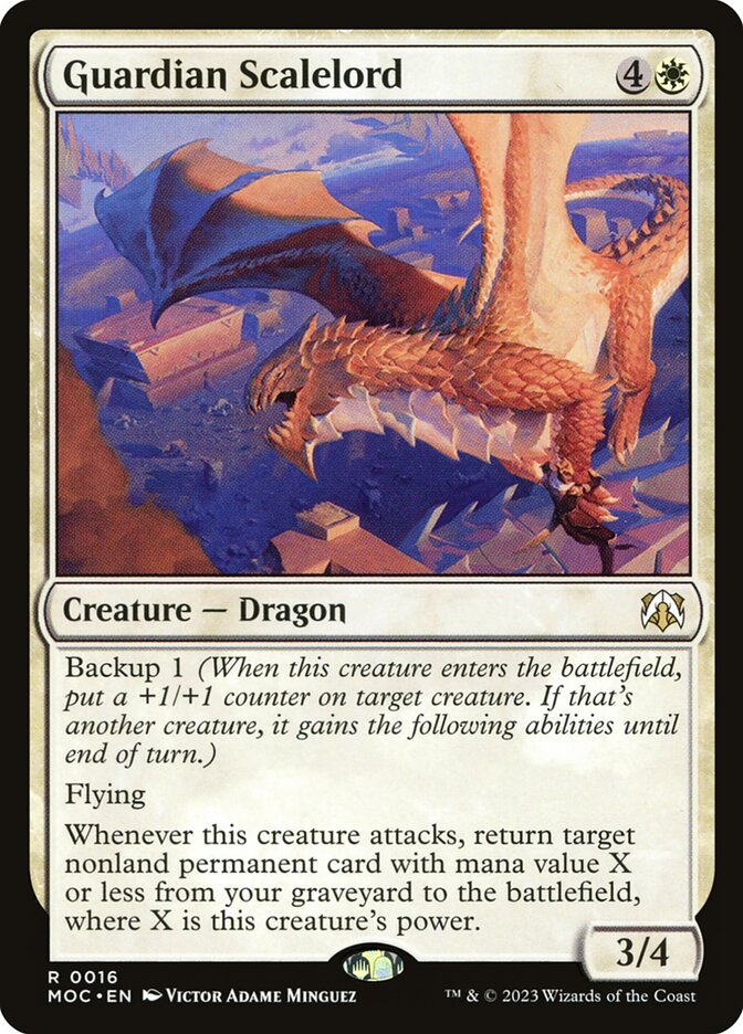Guardian Scalelord 16/444 (Commander: March of the Machine)  | Good Games Morley