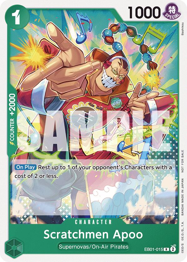 Scratchmen Apoo (Tournament Pack 2025 Vol. 2) [One Piece Promotion Cards] | Good Games Morley