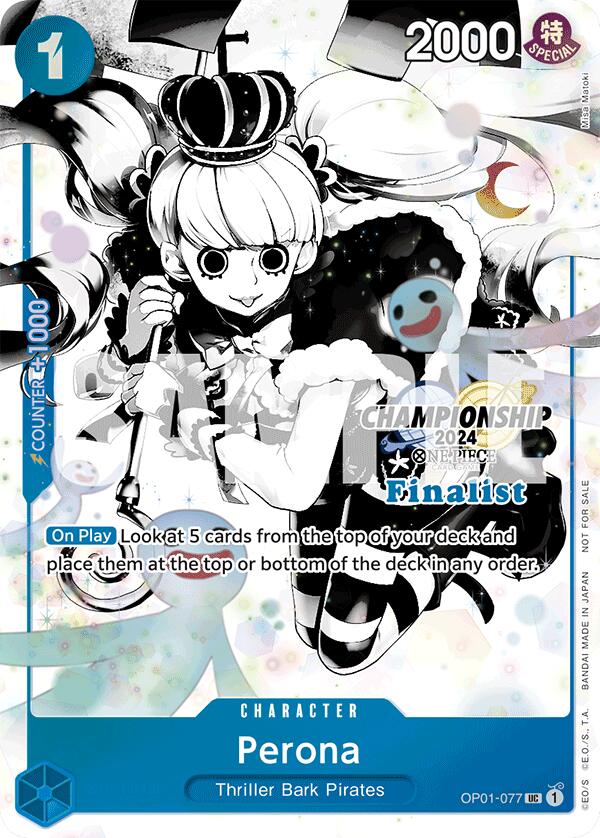 Perona (Championship 2024 Card Set Vol. 2) [One Piece Promotion Cards] | Good Games Morley