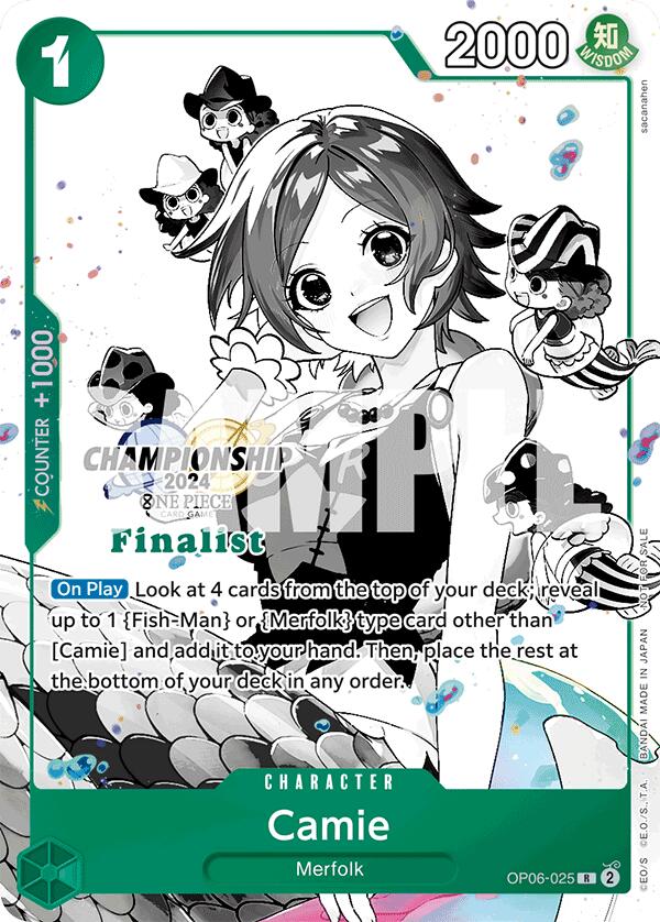Camie (Championship 2024 Card Set Vol. 2) [Finalist] [One Piece Promotion Cards] | Good Games Morley