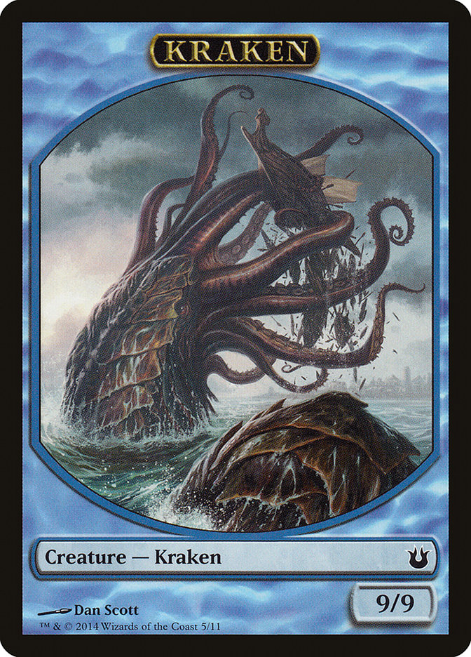 Kraken Token [Born of the Gods Tokens] | Good Games Morley