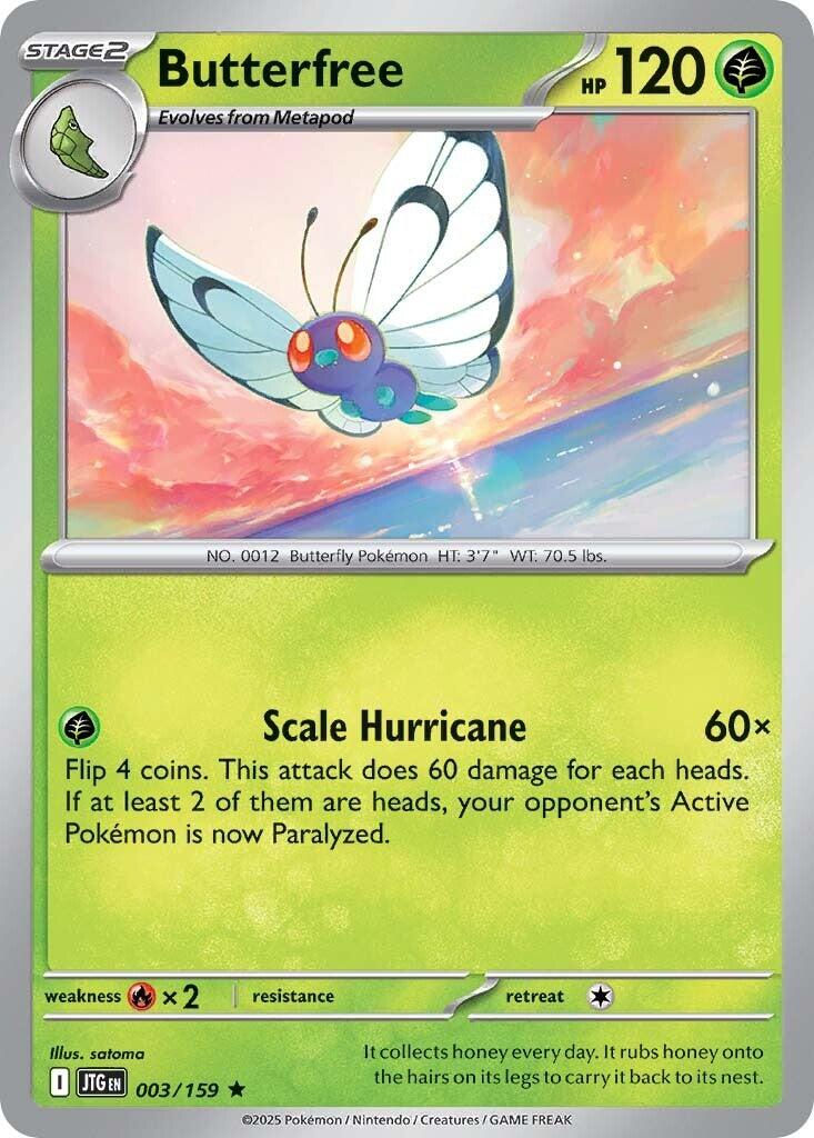 Butterfree (003/159) [Scarlet & Violet: Journey Together] | Good Games Morley