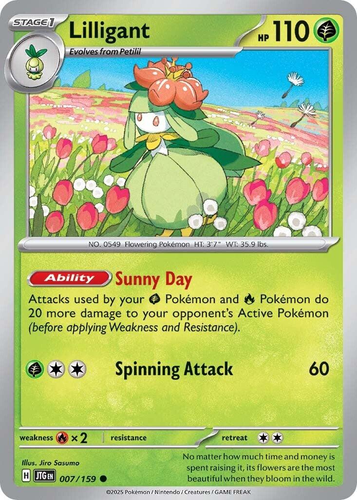 Lilligant (007/159) [Scarlet & Violet: Journey Together] | Good Games Morley