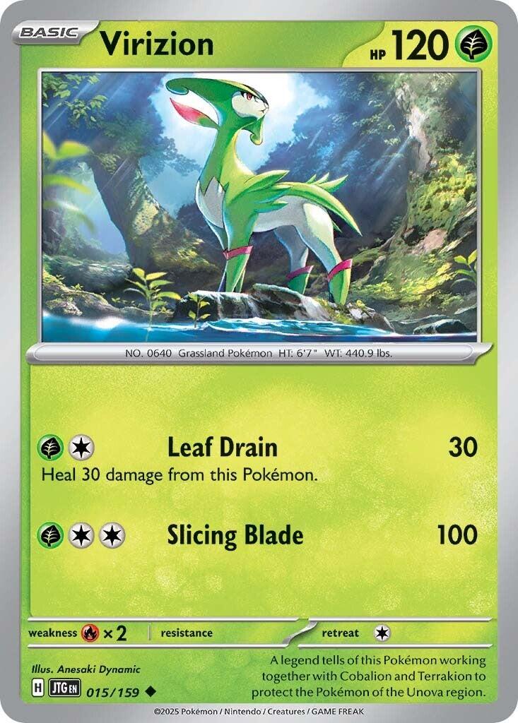 Virizion (015/159) [Scarlet & Violet: Journey Together] | Good Games Morley