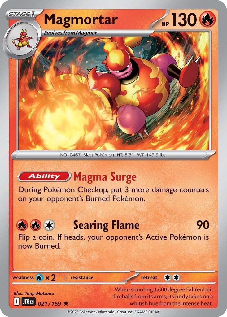 Magmortar (021/159) [Scarlet & Violet: Journey Together] | Good Games Morley