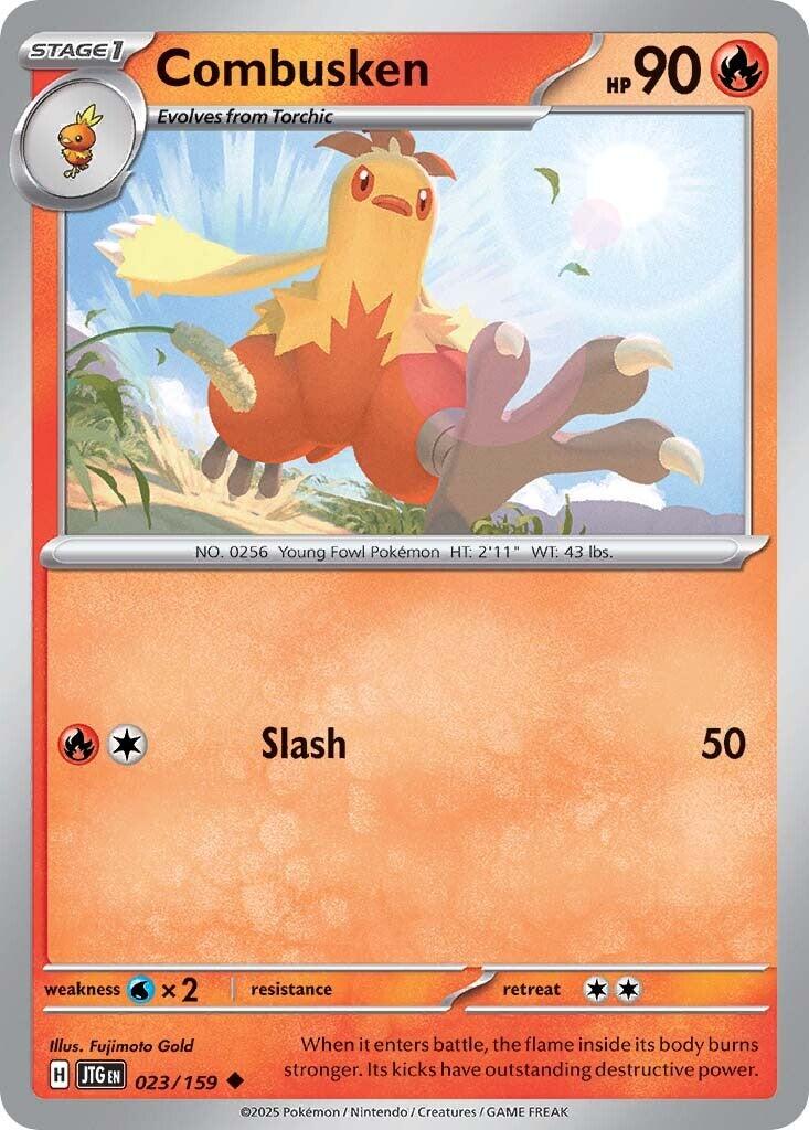 Combusken (023/159) [Scarlet & Violet: Journey Together] | Good Games Morley