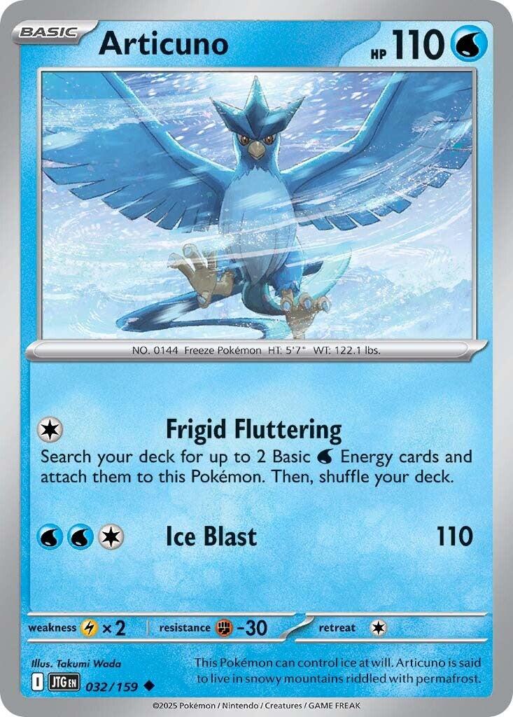 Articuno (032/159) [Scarlet & Violet: Journey Together] | Good Games Morley