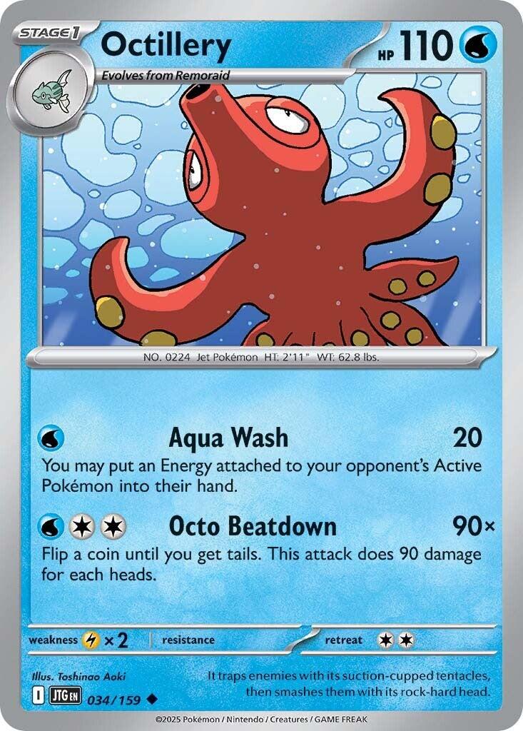 Octillery (034/159) [Scarlet & Violet: Journey Together] | Good Games Morley